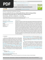 An Exact Method For The Two Echelon Split Delivery Vehi - 2024 - European Journa