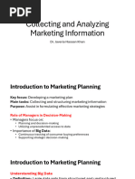 Chapter 3 Collecting and Analyzing Marketing Information