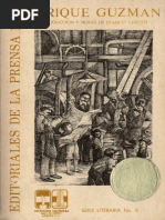 CCBA - SERIE LITERARIA - 08 - Los Editoriales de La Prensa 1878 Enrique Guzman