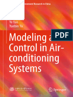 Modeling and Control in Air-Conditioning Systems by Ye Yao, Yuebin Yu (Auth.)