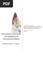 Psicología de La Educación