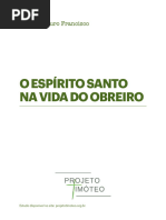 O Espirito Santo Na Vida Do Obreiro Mauro Francisco Estudos