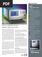 Ripple Current Tester MODEL 11800/11801/11810