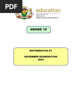 GR 10 Maths p1 Nov Eng