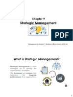 Chapter 9-Strategic Management