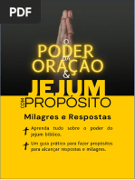 Poder Da Oração e Jejum Com Propósito