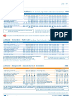 Timetable - 9460 - 400 (Ashford - Tenterden) - 1