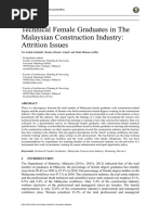 Attrition Issues of Technical Female Gra