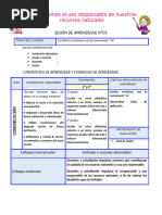 1° y 2° Martes 29 Sesión Oraciones Con W