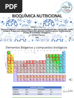 Bioquímica Nutricional: Unidad 1 Clase 3