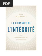 La Puissance de L Intégrité - John MacArthur