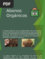 Abonos Orgánicos