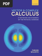 Vector and Complex Calculus A Textbook For Students of The Physical Sciences. Fabian Walee