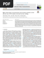 Effect of Heat Input On Microstructure and Corrosion Resistance in Heat Affected Zone of 304 Stainless Steel Joint by Laser Welding