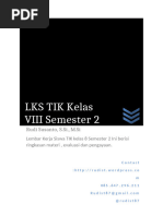 Lks Tik Kelas 8 Semester 2 Rudi Susanto