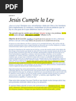 Lección 4 - Jesus y La Ley