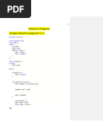 Linked List Programs //single Linked List Program in C++:: Iostream