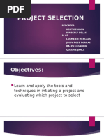 Project Selection Reporting