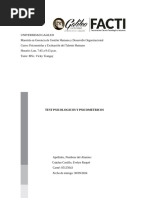 Tarea 1 - Test Psicologico y Psicometrico - Evelyn Cojulun