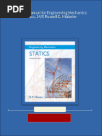 Solution Manual For Engineering Mechanics: Statics, 14/E Russell C. Hibbeler