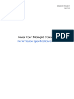 Power Xpert Microgrid Controller Guide Spec 26 37 13