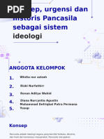 Konsep, Urgensi Dan Historis Pancasila Sebagai Sistem Ideologi