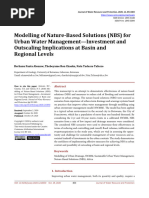 Modelling of Nature-Based Solutions NBS For Urban