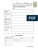 Diploma Teach English 2 ND Semster 2023 Batch Assignments