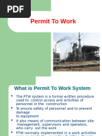 Permit To Work Training