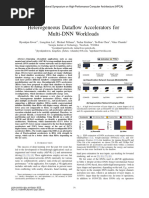 Heterogeneous Data Ow Accelerators For Multi-DNN Workloads