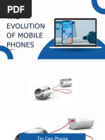 Group 1 The Evolution of Mobile Phone