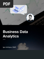 Business Data Analytics Part 1