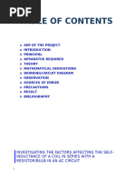 Table of Contents