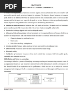 Chapter One Ifrs