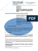 Demanda de Alex Henry Gonzales Delgado Reposicion Despido Fraudulento