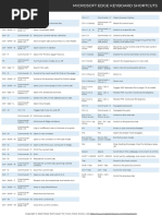 Edge Keyboard Shortcuts