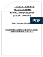 Class X Part A Employability Skills Note