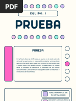 Prueba - Presentación Teoría Procesal - Diapositivas