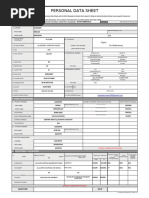 Share CS Form No. 212 Personal Data Sheet Revised