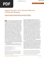 The Plant Genome - 2013 - Varshney - Legume Genomics From Genomic Resources To Molecular Breeding