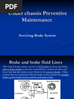 Servicing Brake System