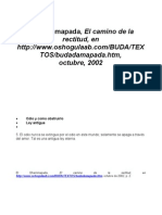 Dhammapada El Camino de La Rectitud