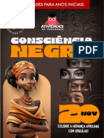 Consciencia Negra Atividades de Pedagogia