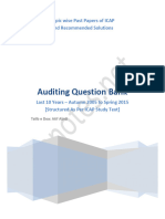 Audit Question Bank (Final) Till S-15