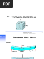 Transverse Shear Stress 2024