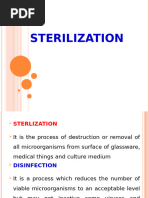 Sterilization-PHYSICAL METHODS