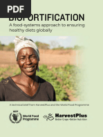 WFP - HarvestPlus - Biofortification - A Food Systems Approach To Ensuring Healthy Diets Globally