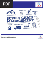 Supply Chain Management 