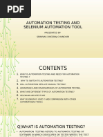 Automation Testing and Selenium Automation Tool