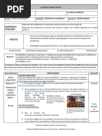 Fiche de Sequence Maths en Vie